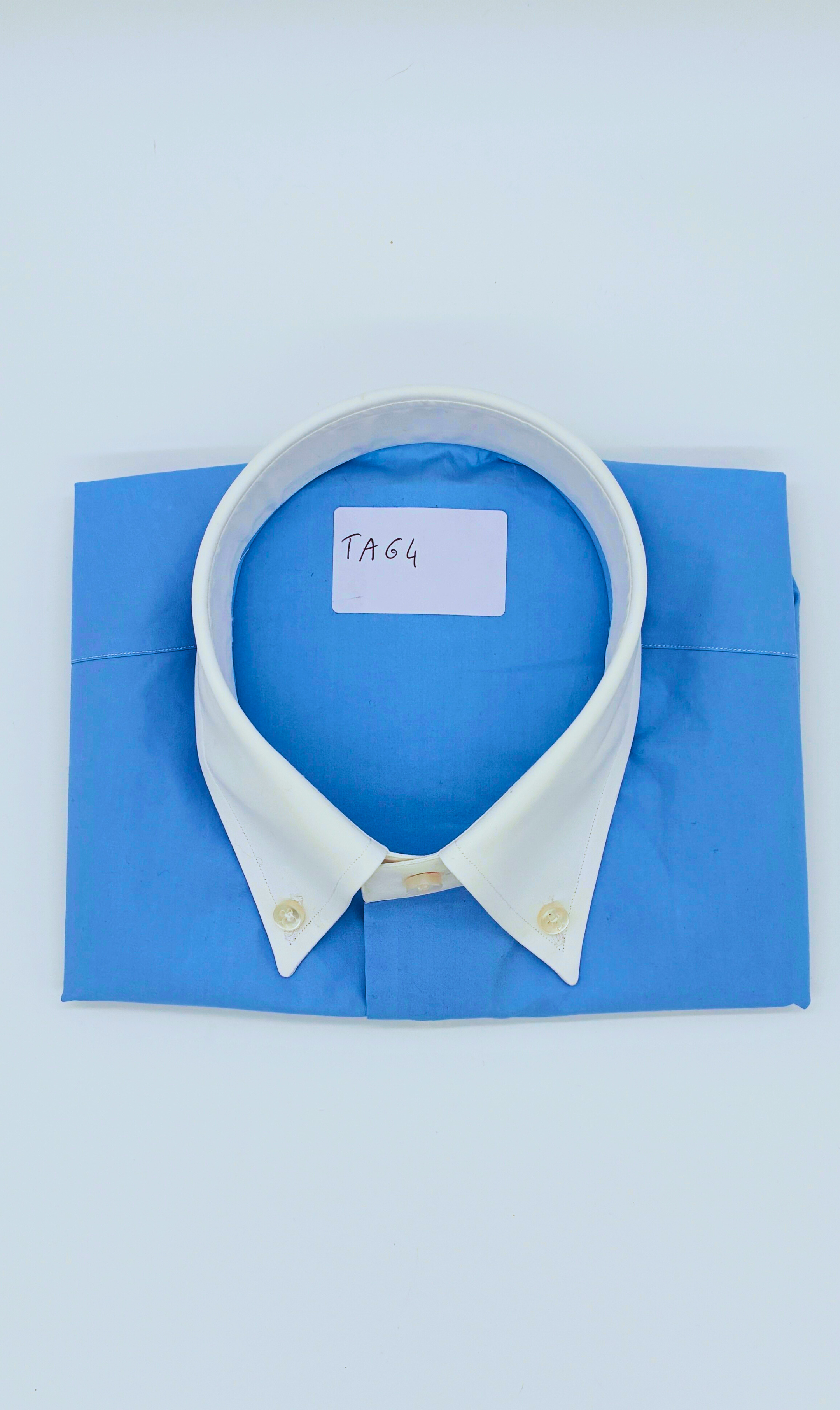 Bersini Angera Oxford 100/2 Vollzwirn 100% Baumwolle Handgemacht in Italien