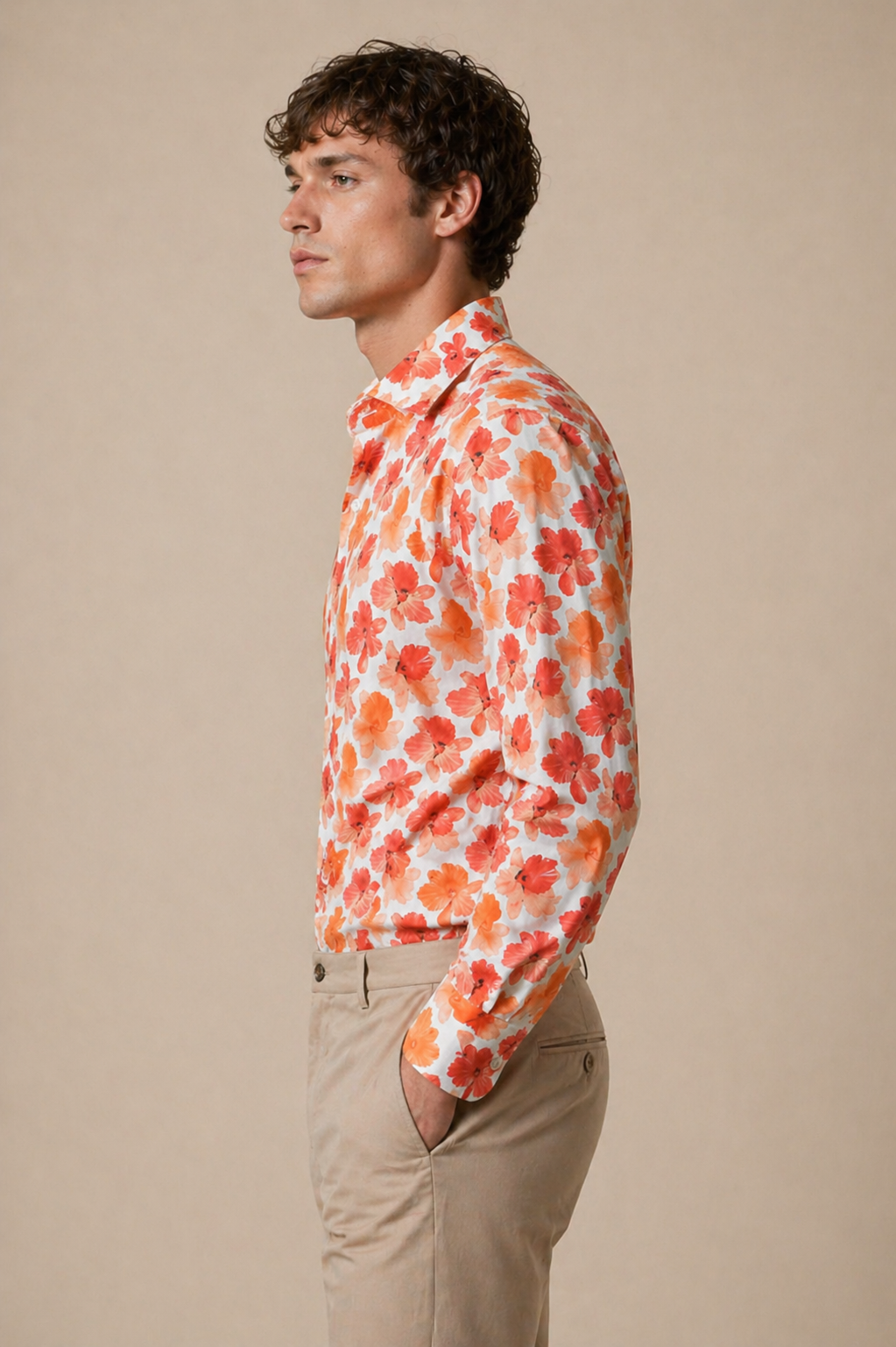 Hawaiian Shirt Slim Fit