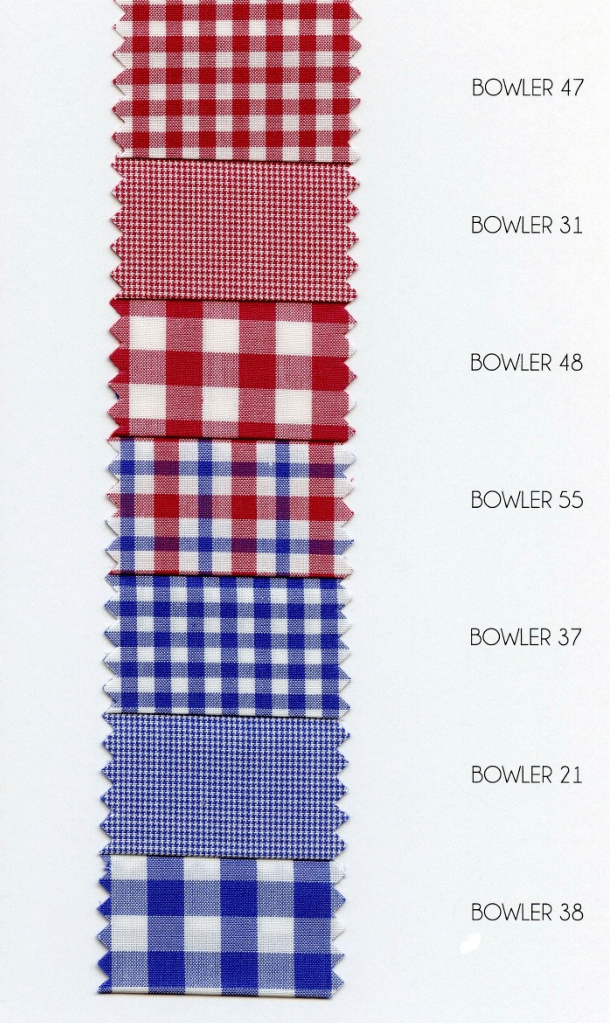 Mileta Bowler 120/2 Vollzwirn Popeline 100% Baumwolle Handgemacht in Italien - Kariert