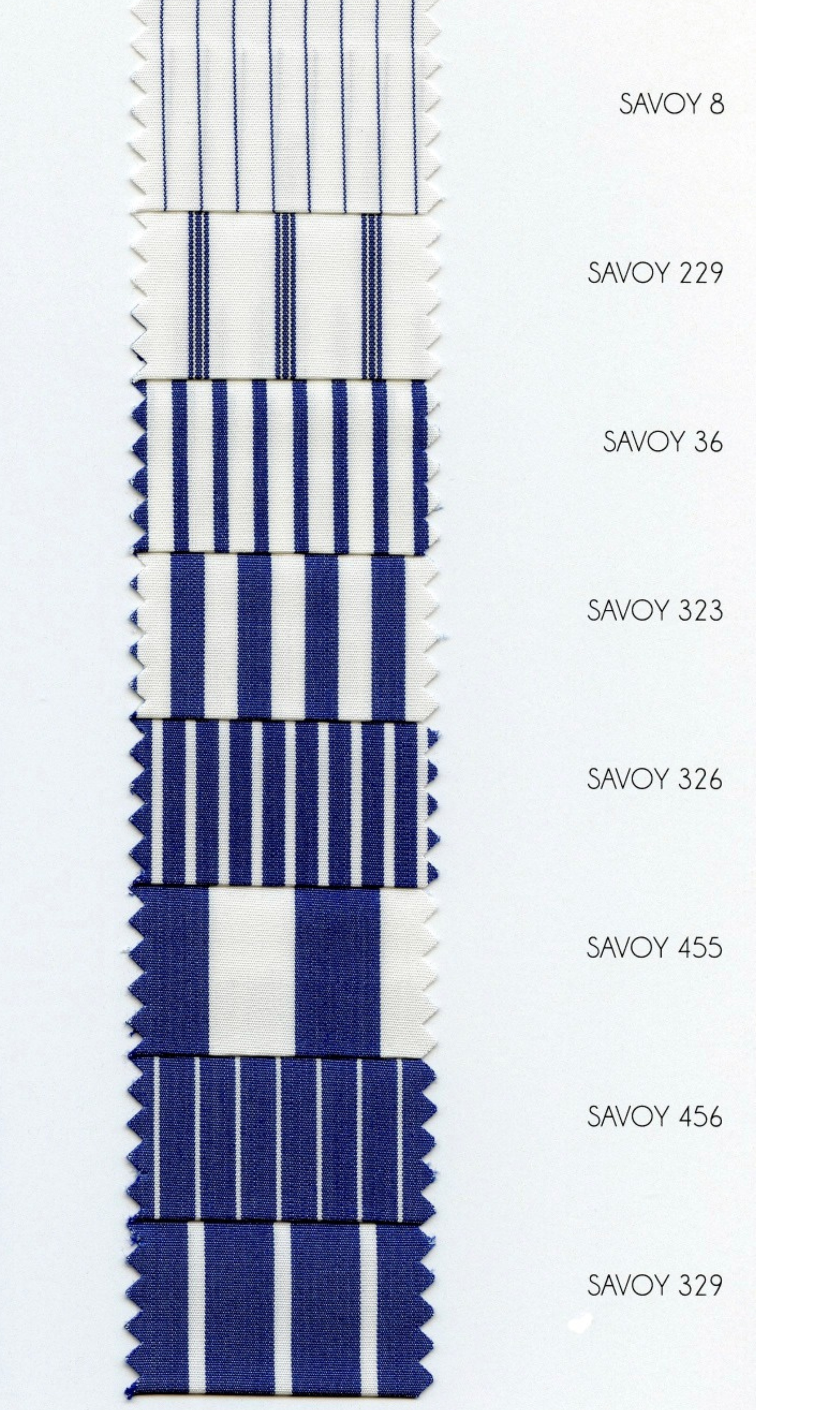 Mileta Savoy 120/2 Vollzwirn Popeline 100% Baumwolle Handgemacht in Italien - Gestreift