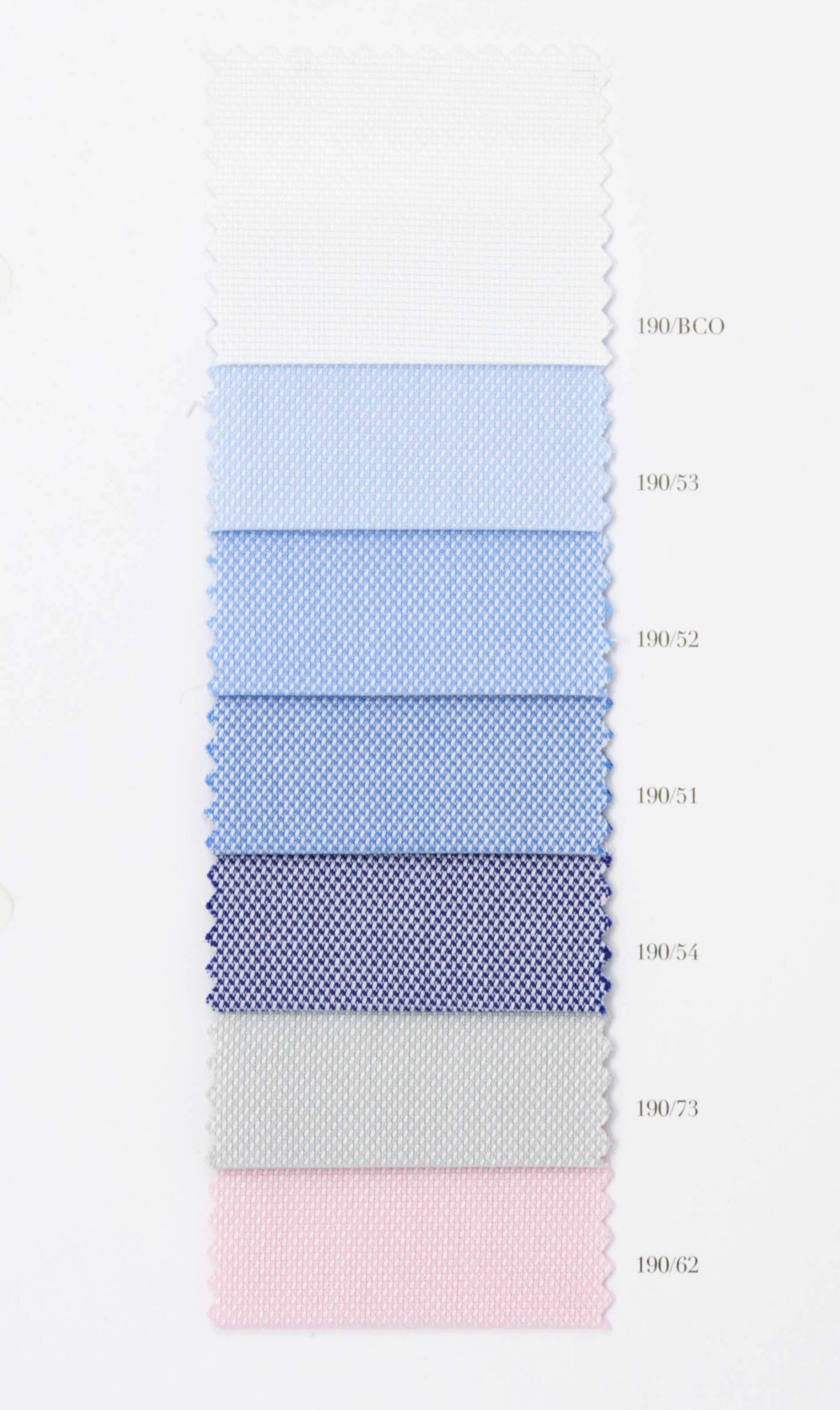 Angera Oxford 100/2 Full-twist. 100% Cotton by Bersini Handmade in Italy