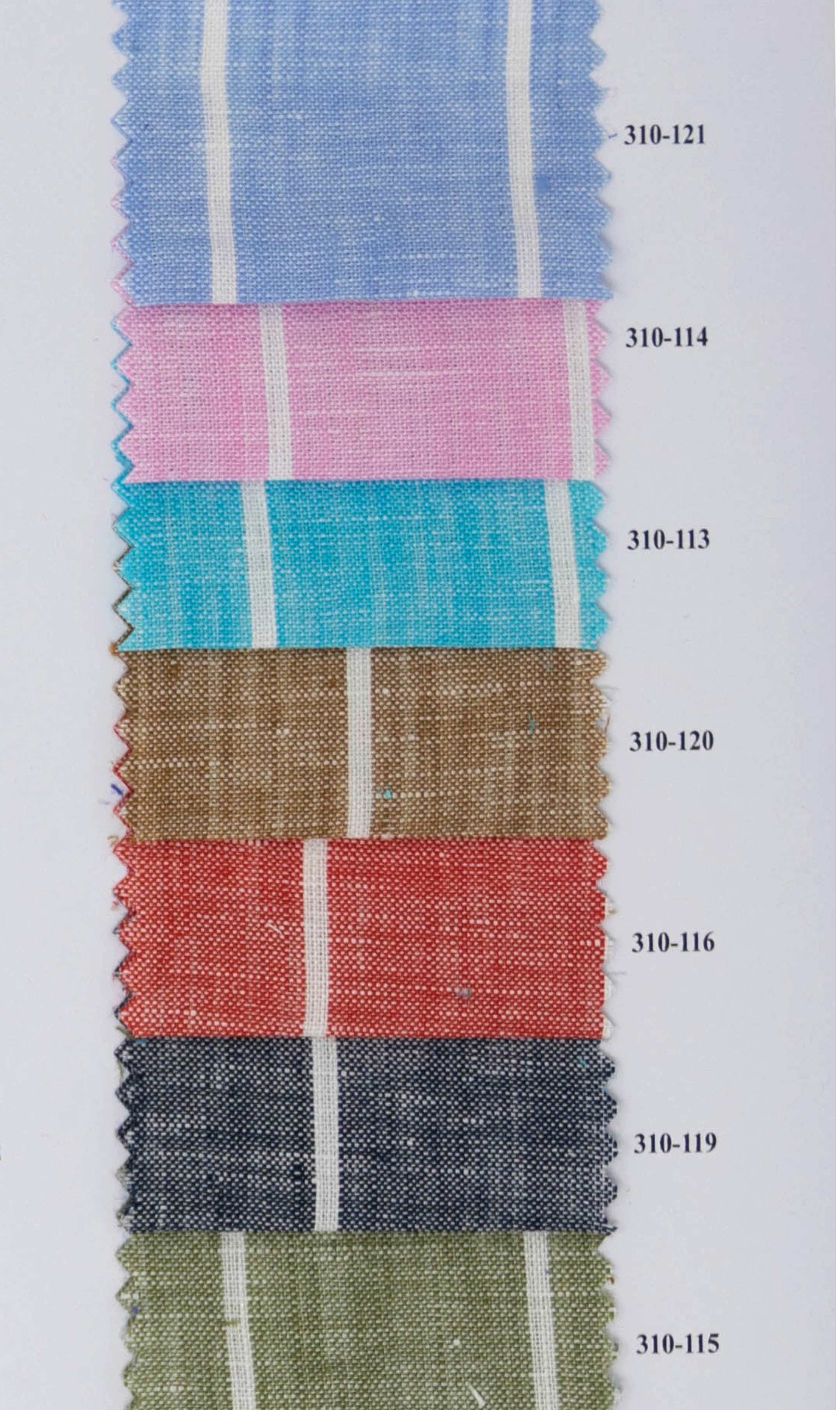 Brixia Antene Leinen - Bunt - Breit Gestreift